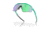 Oakley OO9465 Sutro Lite Sweep Sunglasses - Mens, Matte Celeste Frame, Prizm Road Jade Lens, 39, OO9465-946511-39
