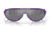 Oakley OO9467A CMDN A Sunglasses - Mens, Electric Purple Frame, Prizm Black Lens, Asian Fit, 33, OO9467A-946704-33
