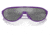 Oakley OO9467A CMDN A Sunglasses - Mens, Electric Purple Frame, Prizm Black Lens, Asian Fit, 33, OO9467A-946704-33