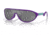 Oakley OO9467A CMDN A Sunglasses - Mens, Electric Purple Frame, Prizm Black Lens, Asian Fit, 33, OO9467A-946704-33