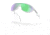 Oakley OO9467A CMDN A Sunglasses - Mens, Matte Clear Frame, Prizm Road Jade Lens, Asian Fit, 33, OO9467A-946703-33