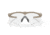 Oakley SI Ballistic M Frame 3.0 Sunglasses, Desert Tan Frame, Clear/Gray/Persimmon Lens, OO9146-29