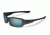 Oakley SI Fives Squared Sunglasses,Matte Black Frame,Rectangle Prizm Maritime Lens OO9238-15