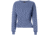 Oakley Luxe Crewneck Fleece - Womens, Blue Indigo, Extra Large, 561326-68D-XL