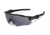 Oakley SI Radar EV Path Sunglasses,Matte Black Frame,Shield Grey Lens OO9208-12
