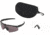 Oakley SI Standard Issue Ballistic M-Frame 2.0 Strike 2 Lens Array Safety Glasses, Matte Black w/Prizm GREY,CLR, OO9213-0632