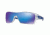 Oakley TURBINE ROTOR OO9307 Sunglasses 930710-32 - Polished Clear Frame, Sapphire Iridium Lenses
