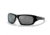 Oakley Valve Sunglasses, Polished Black Frame, Black Iridium Polarized Lens, 12-837