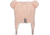 Obermeyer Ted Fur Hat, Pink Sand, 5-8, 78030-21050-5-8
