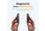 Ocoopa UT3 Liteplus Magnetic Rechargeable Hand Warmers, Black on Black, UT3053-BK-BK-Plus