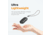 Ocoopa UT3 Liteplus Magnetic Rechargeable Hand Warmers, Black on Black, UT3053-BK-BK-Plus