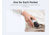 Ocoopa UT3 Liteplus Magnetic Rechargeable Hand Warmers, Black on White, UT3053-BK-WH-Plus