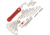 OMEGAKEY On-The-Road Multi-Tool Red, Red, Composition Handle OMG04R