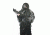 OPMOD Ghillie Suit Black-Gray Night Camo, M/L -  Chest 42-48&quot;, Waist 32-38&quot; SV_OPMOD_GGHST_BLGR_001