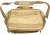 OPMOD MCS 1.0 Modular Brief Case back view, 2 trolley straps, Coyote