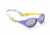Optic Nerve Lil' Pro Sunglasses - Kids, Purple with Yellow, 00091