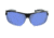 Optic Nerve Tach Sunglasses, Shiny black w/Grey, 21804