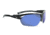 Optic Nerve Tach Sunglasses, Shiny Black w/Grey Frame, Lens 2 Sets- Grey w/Blue Mirror, Copper 21804