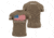 OpticsPlanet Exclusive Grunt Style American Flag T-Shirt Mens, Tan, 3XL Tan-499-Tan-XXXL