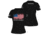 OpticsPlanet Exclusive Grunt Style American Flag T-Shirt Womens, Black, Extra Large, 3900-Black-XL