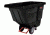 Rubbermaid 1 Cu Yd Standard Til 640-1315-BLA, Unit EA