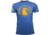 Oscar Mike American Eagle Tee - Mens T-Shirts, Vintage Blue, XL, M-OM-HTRBLU-01-0427-XL