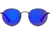 OTIS FLINT REFLECT Sunglasses, Matte Black/Flash Mirror Violet, 51-21-140, 134-2003