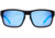 OTIS Rambler Sport Sunglasses - Mens, Matte Black Frame/Blue Polarized Lens, 178-2204LL