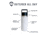 Outsider The All Day Water Bottle, Green, 1006539