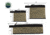 Overland Vehicle Systems Medium Bags, 3 Pcs, #12 Waxed Canvas, 21059941