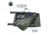 Overland Vehicle Systems N2E Nomadic 2 Extended Roof Top Tent, Gray/Green, 18329936