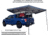 Overland Vehicle Systems Nomadic 270 LT Awning - Driver Side - Dark Gray Cover With Black Cover Universal, 19559907