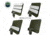 Overland Vehicle Systems Wild Land Camping Gear - Encounter Light With 3 Removeable Pods, Green, 15059901