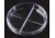 Parter Medical Petri Dishes, Segmented, Sterile 3573 Stackable For Automation Dishes Y-Plate