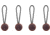 Peak Design Anchor 4-Pack V4 Mount, Eclipse, 4PK-AN-EP-4