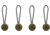 Peak Design Anchor 4-Pack V4 Mount, Kelp, 4PK-AN-KP-4