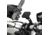 Peak Design Motorcycle Bar Mount, Non-charging, Locking V2, Black, M-MM-AB-BK-2