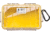 Pelican 1050 Micro Watertight Crushproof Dry Box, 7.50x5.06x3.12in - Clear, Yellow Liner w/ Loop