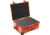 Pelican 1560 Large Crushproof Wheeled Dry Box, 22x18x10.4in, Orange w/Foam
