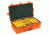 Pelican 1605 Air Protector Case, with Divider, Orange, 016050-0040-150