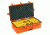 Pelican 1605 Air Protector Case, with Divider, Orange, 016050-0040-150