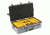 Pelican 1605 Air Protector Case, with Divider, Silver, 016050-0040-180