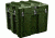 Pelican AL2624-1805 Single Lid Empty Cube Case w/ No Foam, Olive Drab AL2624-1805-RP-137