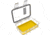 Pelican Waterproof M40 Micro Case, Yellow/Clear, 1410361