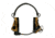 PELTOR 3M PELTOR ComTac V Headset, Foldable, Dual Lead, Standard Dynamic Mic, NATO Wiring, Coyote Brown, MT20H682FB-19 CY