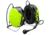 PELTOR CH-3 Headset w/Ptt Neckband, Black/Yellow, MT74H52B-111