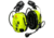 PELTOR WS Protac XPI Headset Hard Hat Attached, Black/Yellow, MT15H7P3EWS6