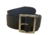 Perfect Fit 1.75in Garrison Economy Belt, Basket Weave, Chrome Buckle, Black, 44, 6001-BW-CH-44