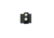Perfect Fit 1in Belt Keeper, Plain, Brass Snap, Black, 804-BR