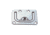 Perko Flush Lifting Handle - Chrome Plated Zinc - 3" x 2-1/4" 50977